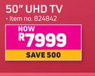 LG 50" UHD TV 