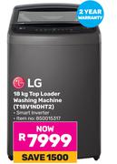 LG 18Kg Top Loader Washing Machine T18V1NDT2