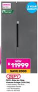 Defy 559L Side By Side Freezer Fridge DFF536