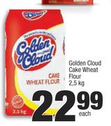Golden Cloud Cake Wheat Flour-2.5Kg Each