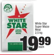 White Star Super Maize Meal-2.5Kg Each