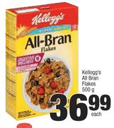 Kelloggs All Bran Flakes-500g Each