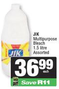 Jik Multipurpose Bleach Assorted-1.5Ltr