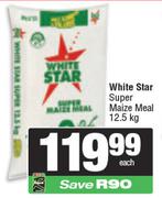White Star Super Maize Meal-12.5Kg