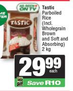 Tastic Parboiled Rice (Incl Wholegrain Brown And Soft And Absorbing)-2kg