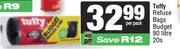 Tuffy Refuse Bags Budget 80Ltr-20's Pack