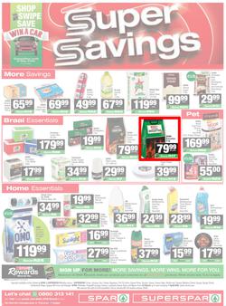 SPAR & SUPERSPAR Mthatha : Super Savings (23 March - 07 April 2026), page 8