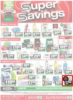 SPAR & SUPERSPAR Mthatha : Super Savings (23 March - 07 April 2026), page 8