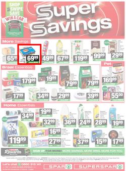 SPAR & SUPERSPAR Mthatha : Super Savings (23 March - 07 April 2026), page 8