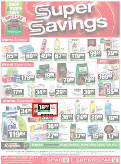 SPAR & SUPERSPAR Mthatha : Super Savings (23 March - 07 April 2026), page 8