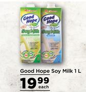 Good Hope Soy Milk-1L Each