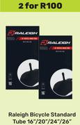 Raleigh Bicycle Standard Tube 16"/20"/24"/26"-For 2
