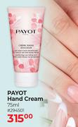 Payot Hand Cream-75ml