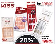 Kiss/Impress Nail Products-Each