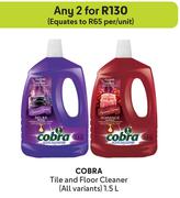 Cobra Tile And Floor Cleaner (All Variants)-For Any 2 x 1.5Ltr