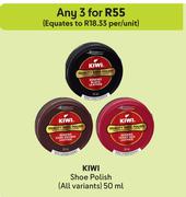 Kiwi Shoe Polish (All Variants)-For Any 3 x 50ml