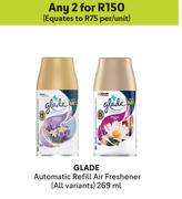 Glade Automatic Refill Air Freshener (All Variants)-For Any 2 x 269ml