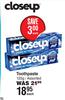 Close-Up Toothpaste Assorted-125g Each