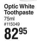 Colgate Optic White Toothpaste-75ml 