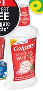 Colgate Optic White Mouthwash-500ml