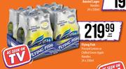 Flying Fish Pressed Lemon Or Chilled Green Apple Handies-24x330ml Per Case