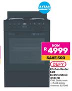 Defy Kitchen Master 600 Electric Stove DSS612