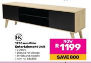 HK 1750mm Ohio Entertainment Unit