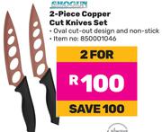 Shogun 2 Piece Copper Cut Knives Set