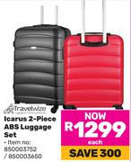 Travelwize Icarus 2 Piece ABS Luggage Set