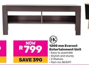 HK 1200mm Everest Entertainment Unit
