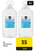 M Still Spring Water-2 x 5L