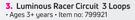 Luminous Racer Circuit 3 Loops