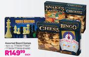 Assorted Board Games 773608/773607/773609/773606/814890-Each