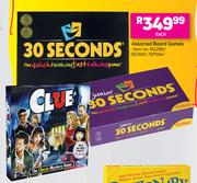 Assorted Board Games Item No 162286/563106/787594-Each