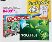 Assorted Board Games 741402/741398/817870-Each