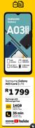 Samsung Galaxy A03 Core LTE-On MTN Pay As You Go