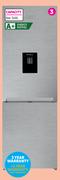 Defy 348L Bottom Freezer Fridge With Dispenser DAC645