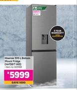 Hisense 305L Bottom Mount Fridge H415BIT-WD