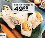 Grab n Go Wraps-4s Each
