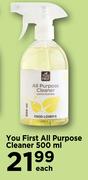 You First All Purpose Cleaner-500ml Each