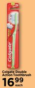 Colgate Double Action Toothbrush-Each