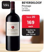 Beyerskloof Pinotage-1.5L Each