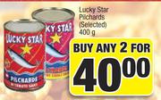 Lucky Star Pilchards (Selected)-For Any 2 x 400g