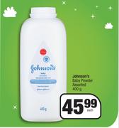 Johnson's Baby Powder Assorted-400g Each