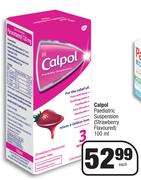 Calpol Paediatric Suspension Strawberry Flavoured-100ml Each