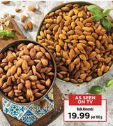Bulk Almonds-Per 100g