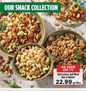 Bulk Cashews, Bulk Mixed Nuts Or Walnuts-Per 100g
