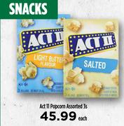 Act II Popcorn Assorted-3s Each