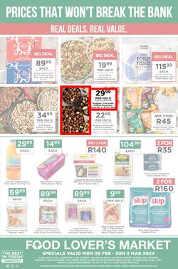 Food Lover's Market Western Cape : More Value For Only 50 Bucks (26 February - 03 March 2024), page 8