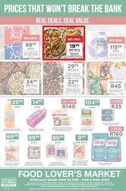 Food Lover's Market Western Cape : More Value For Only 50 Bucks (26 February - 03 March 2024), page 8
